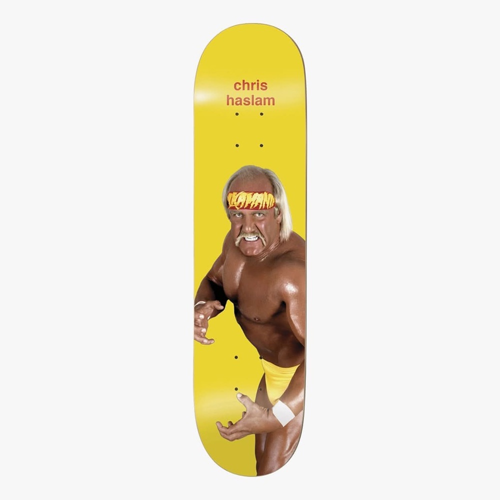 Hulk Hogan Enjoi X WWE Chris Haslam Round Three Skateboard Deck NEW 8.5 X 32